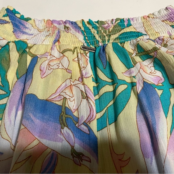 Billabong Split Spirit Floral Pants-L - Picture 3 of 6